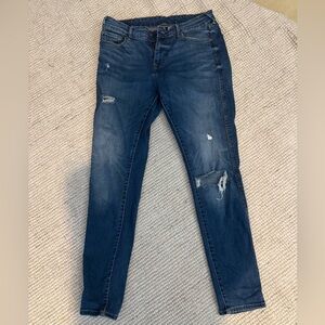True Religion Dark Blue Skinny Jeans